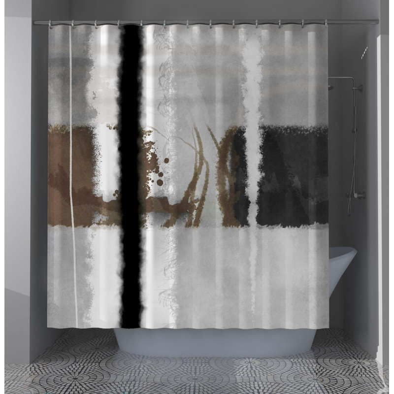 Abstract Shower Curtain