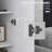 71" Tall Storage Cabinet With Movable Storage Shelves, Modern Style Pantry Cupboard Cabinet With Soft Close Doors