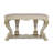Danae Transitional Sofa Table in with Ornate Carvings Champagne & Gold