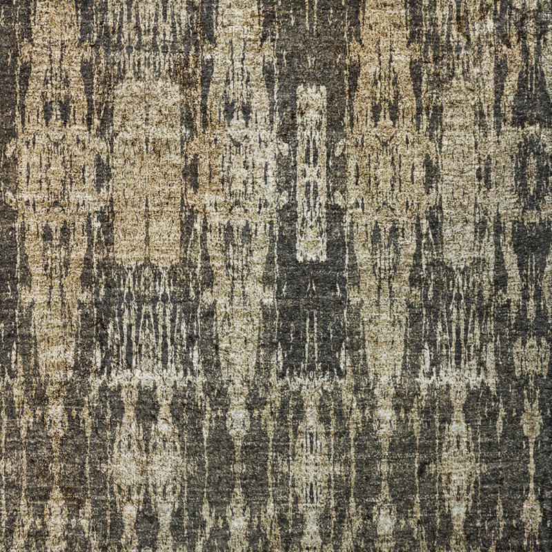 Tapis marocain de qualité supérieure lavable à la machine Dream Shag ADS580, Black, 8' x 10'