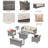 Bilbania 8 - Person Patio Conversation Set with Cushions-1150692652