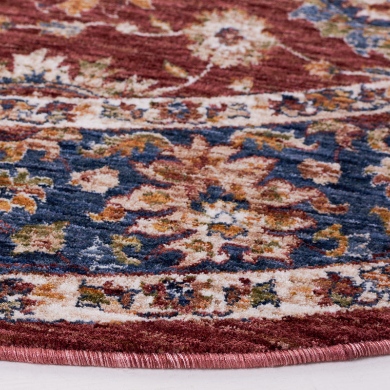 Deriel 700 Performance Southwestern Rug, Round 6'7"