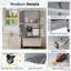 Grande armoire de rangement en acier inoxydable