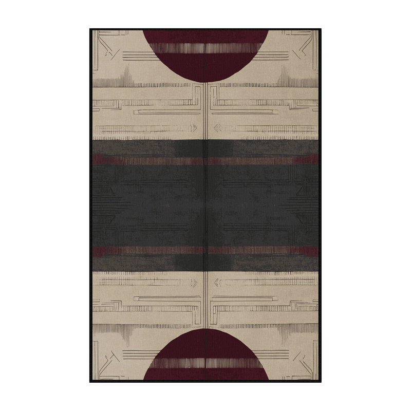 Majestic Map Rug, Rectangle 8' x 10'