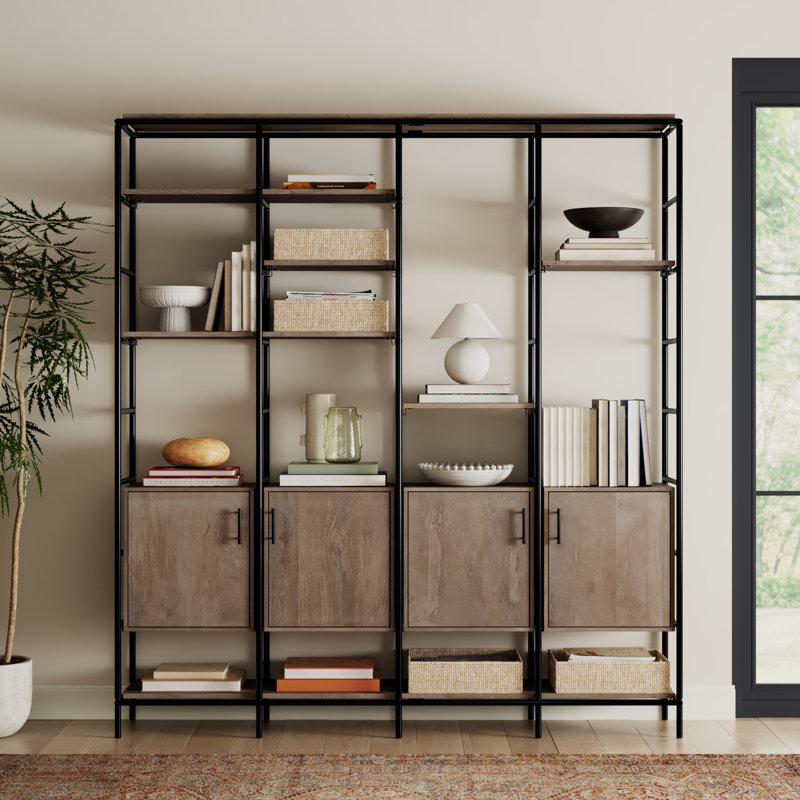 Zona Etagere Bookcase, 90" H x 82" W