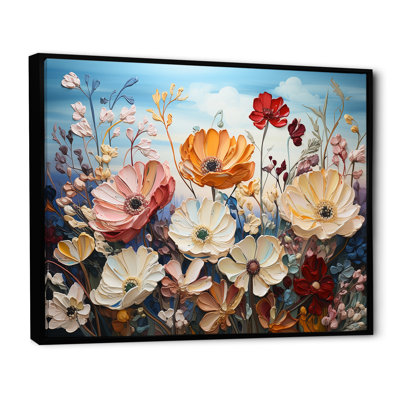 «Pink Plants», impression sur toile