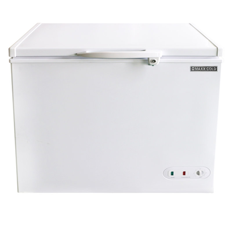 Maxx Cold White Commercial Chest Freezer with Solid Top, 7 cu. ft.