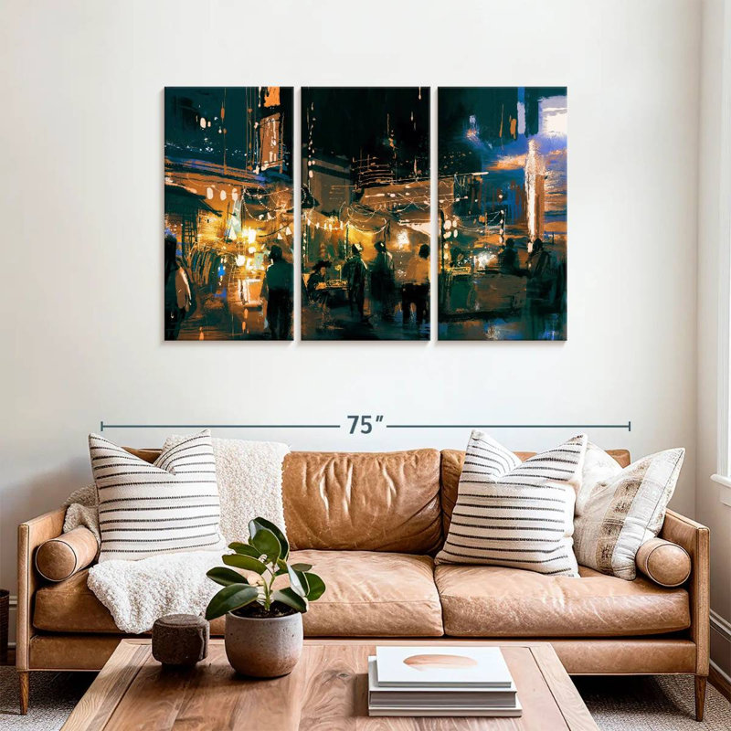 Sireci Tokyo, 36" H x 57" W