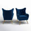 Avianna 29.25'' Wide Tufted Velvet Wingback Chair-808045360