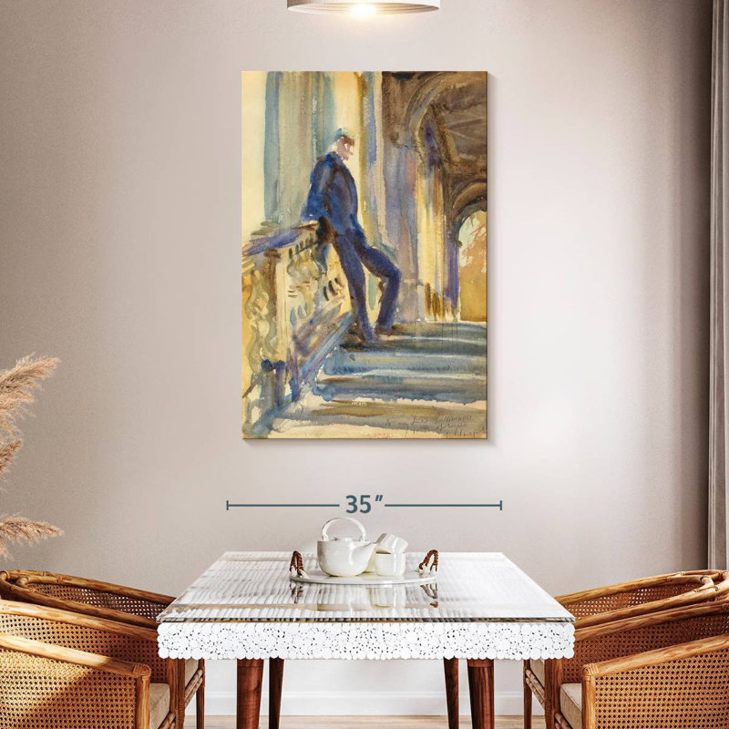 Leisha Sir Neville Wilkinson chez Wilton House, H 48 po x l 32 po