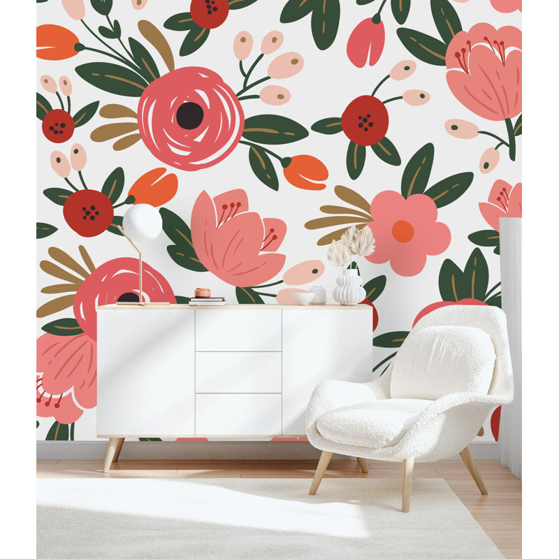 Murale Kwinana, L 10,41 po x l 125 po, Vinyle