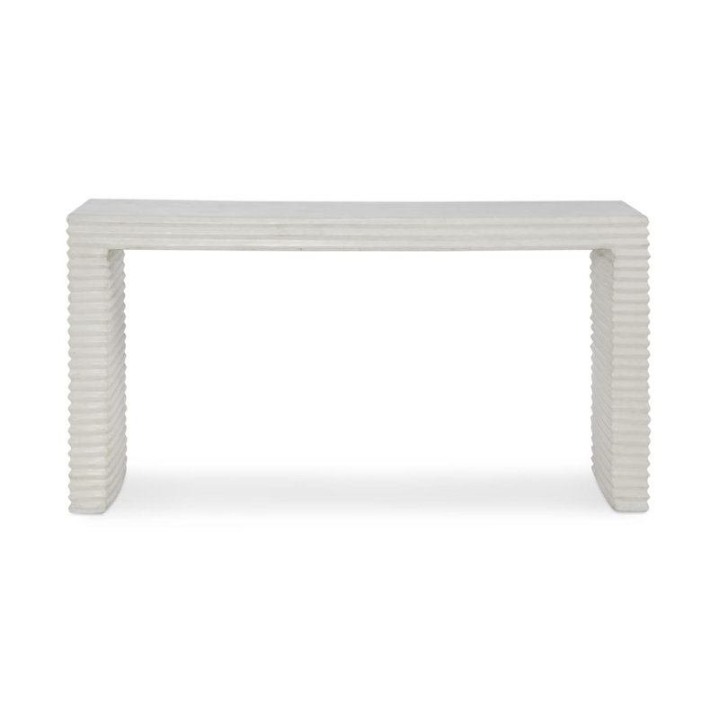 Belmont 60'' W Console Table, White
