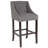 Ahseem 24" High Transitional Tufted Walnut Counter Height Stool-2028909534-2028909506