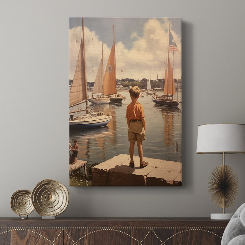 NAUTICAL Series DCV - Gallery Cavas, H 48 po x l 32 po