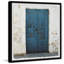 «Blue Wooden Door», reproduction encadrée-168185663