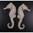 Large Seahorse Set Statues