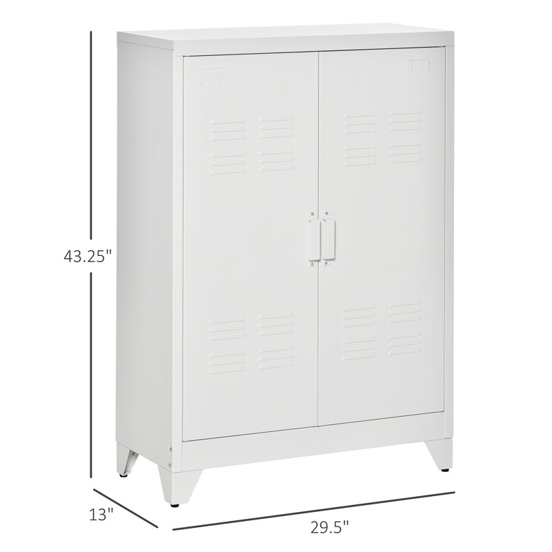 Armoire de rangement industrielle HOMcom