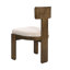 Ensemble de 2 chaises d'appoint en bois
