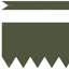 Bordure de pelouse vidaXL 10 pièces Vert olive 100 x 0,05 x 20 cm-113275109