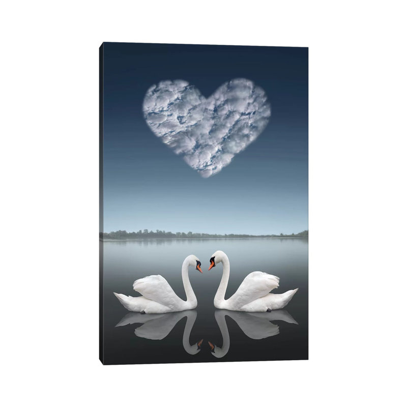 "Together" par Ben Heine-impression d’art graphique, Toile tendue, Pas de tapis, H 26 po x l 18 po x P 1,5 po