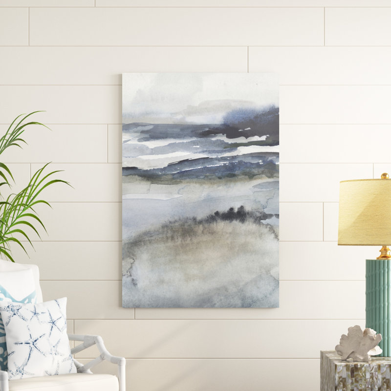 «Salt Spray II» par Victoria Borges - reproduction sur toile tendue, H 48 po x l 32 po