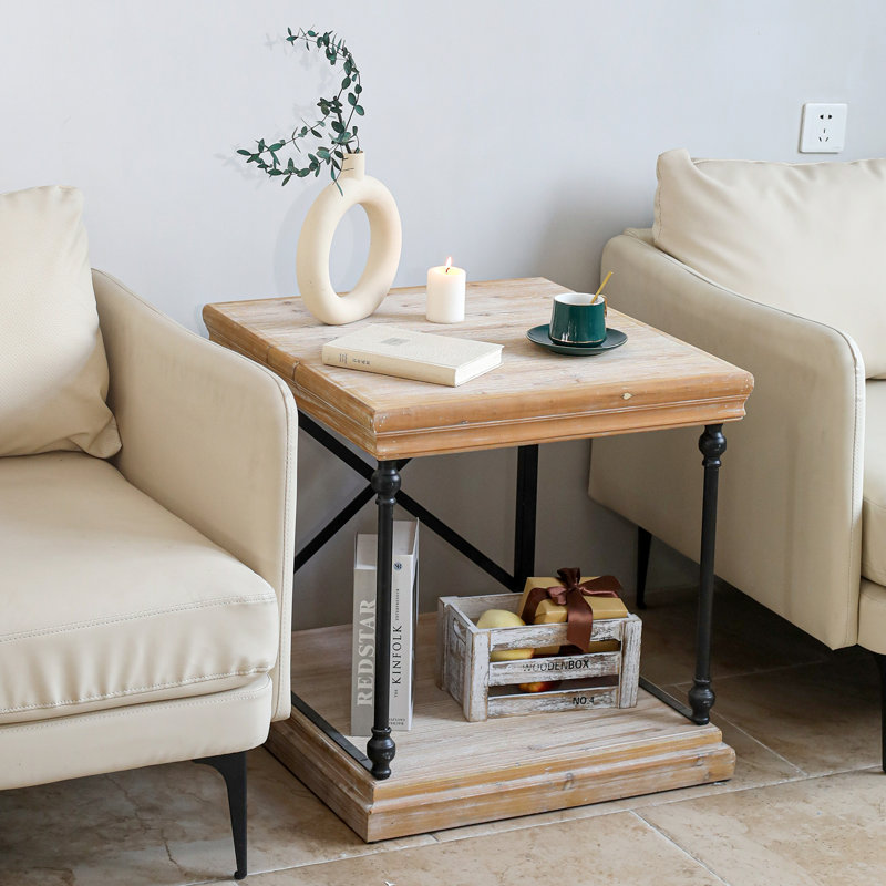 Table de bout en bois