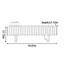 Banc en bois massif avec repose-pieds-1448796196