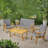 Panama 4Pc Chat Set