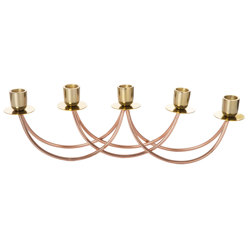 5.5'' H Aluminum Tabletop Candelabra
