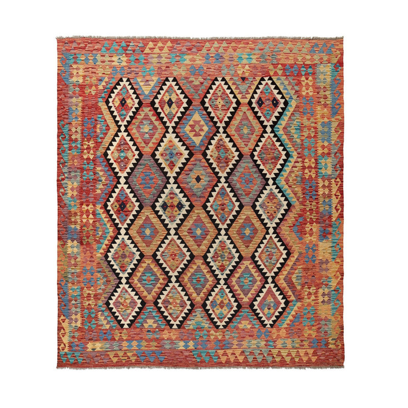 Hand Knotted Wool Moroccan Rug