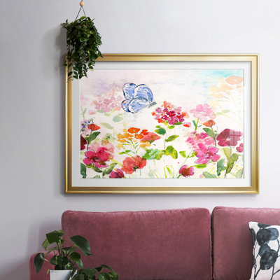 «Summer Garden Butterfly», impression sur papier