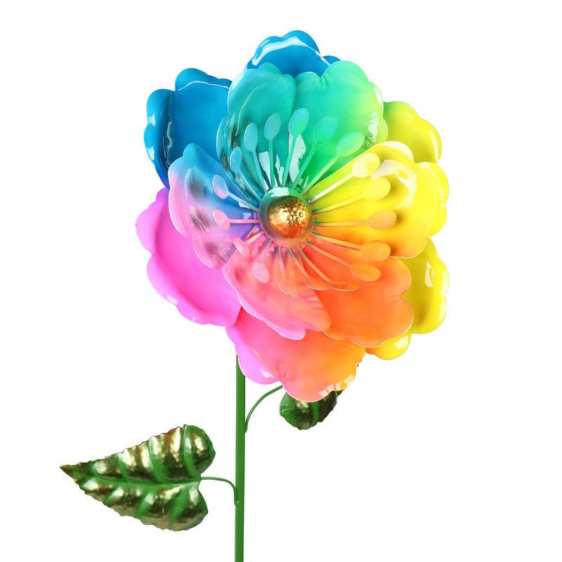 Piquet de jardin en métal pour plantes et fleurs