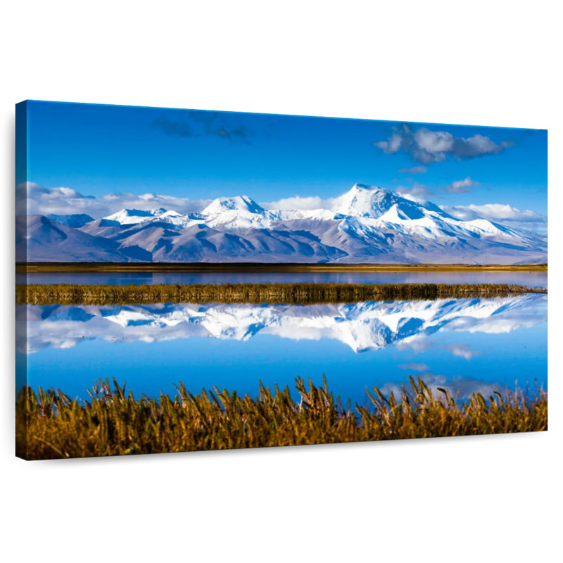 Alvord Naimona'nyi et lac Manasarovar, H 8 po x l 12 po