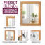 Frazier Solid Wood Rectangle Mirror-17854386