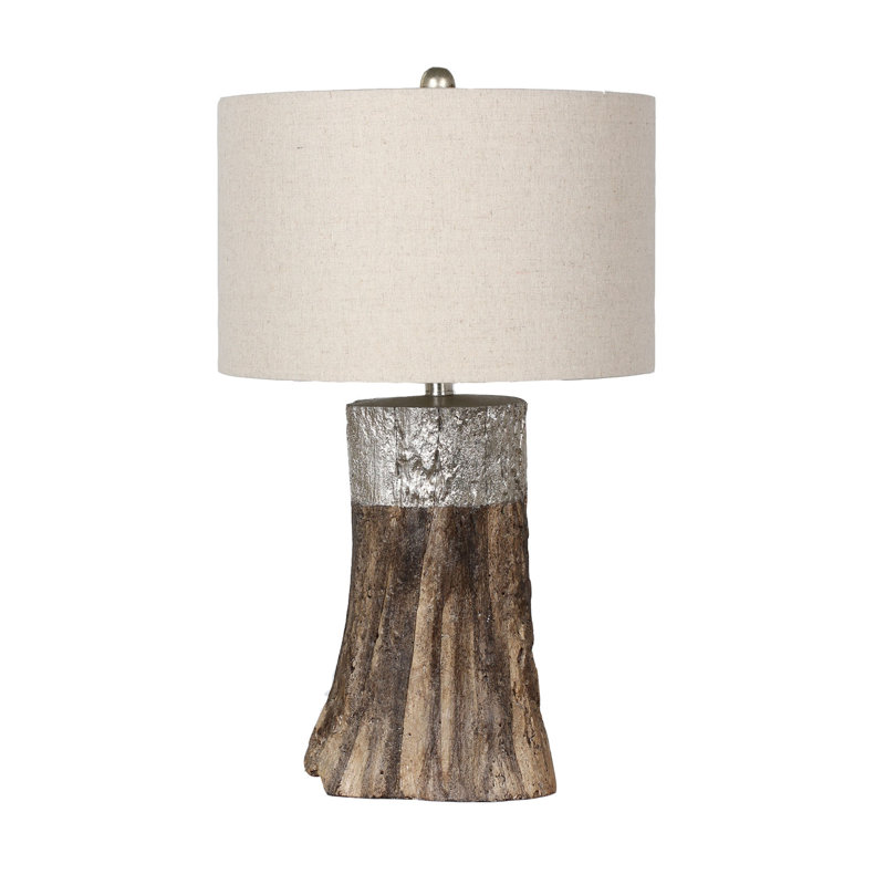 Transitional 1-Light Polyresin Base Table Lamp 
