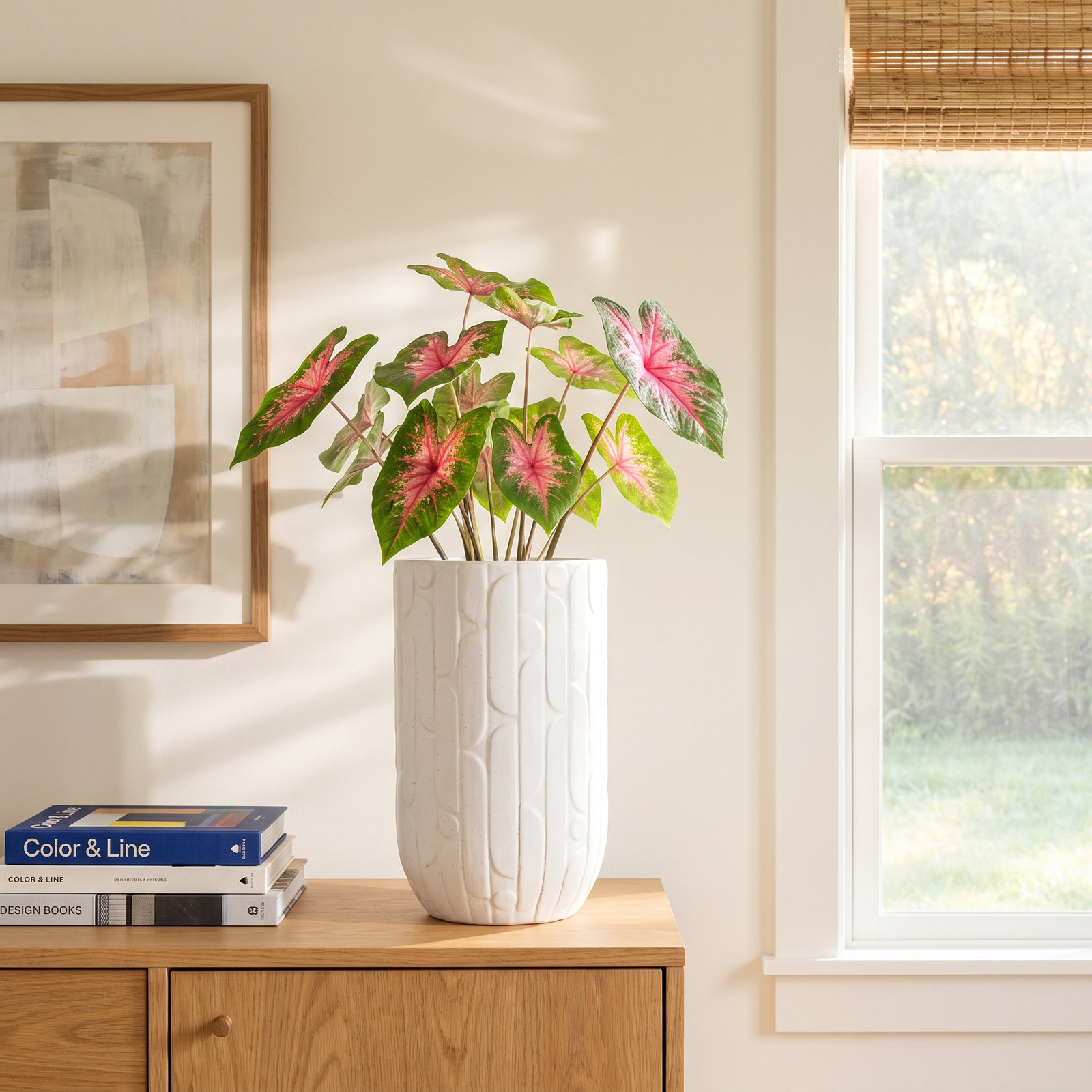 10'' Handmade Ceramic Table Vase