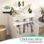 30cm Single Bathroom Vanity Base Only-758940924