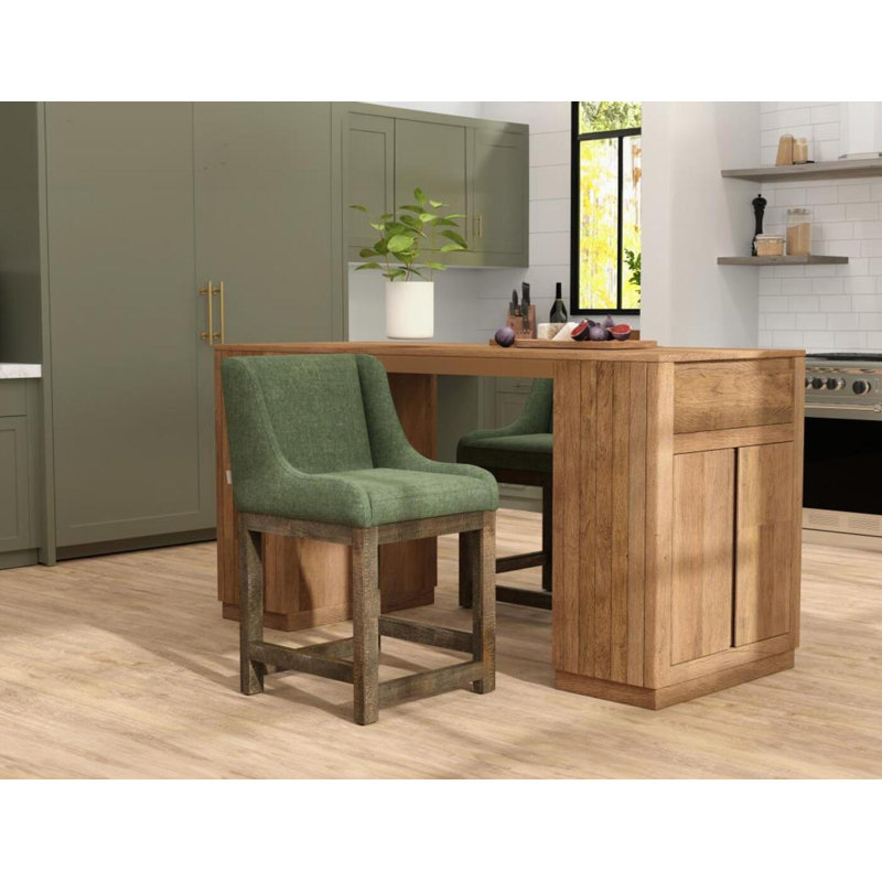 Seating Wooden Frame, Barstool 24" - Set Of 4, 4
