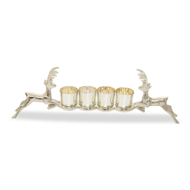 Jeremias Stainless Steel Tabletop Tealight Holder