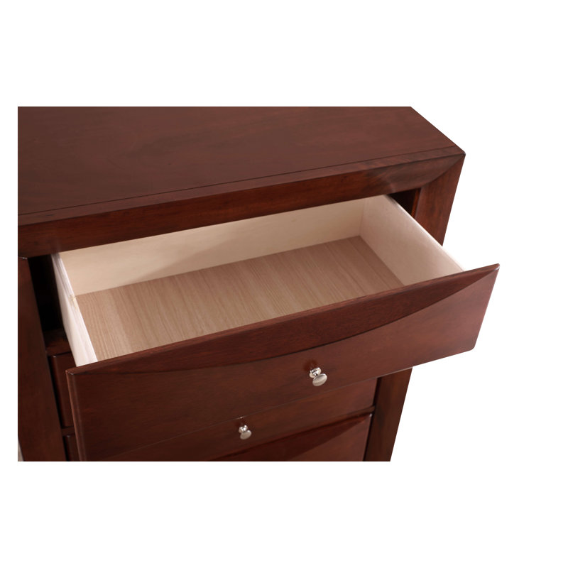 Commode Marilla G1550-CH, cerise, Brun