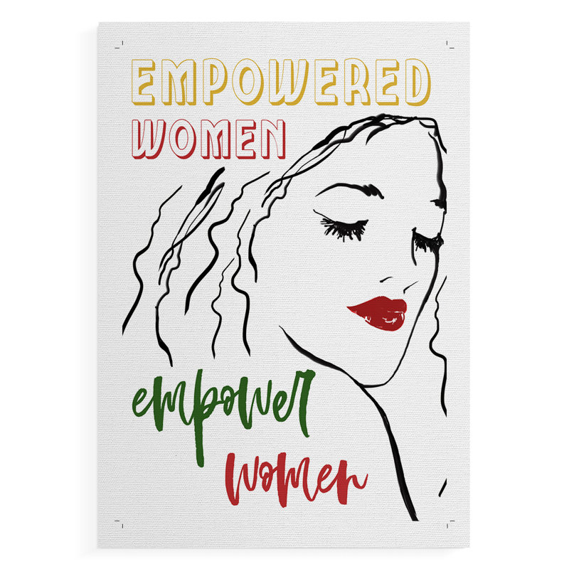 Empowered Women - Impression sur toile seulement - NON-CADRE, H 12 po x l 8 po
