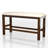 Polyester Upholstered Bench