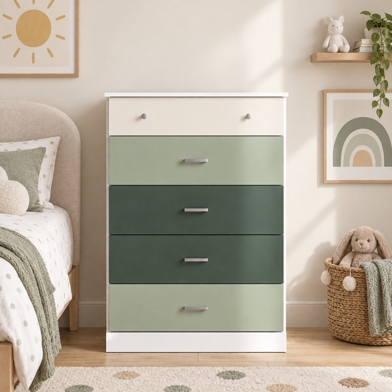 Commode 5 tiroirs Allyannah