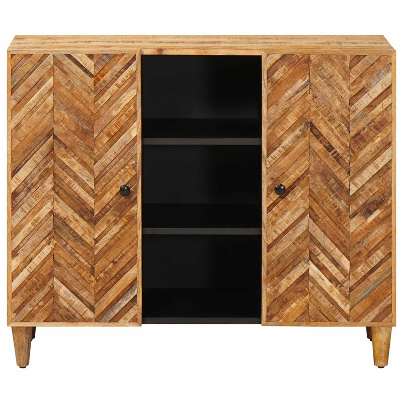 90cm Solid Wood Sideboard