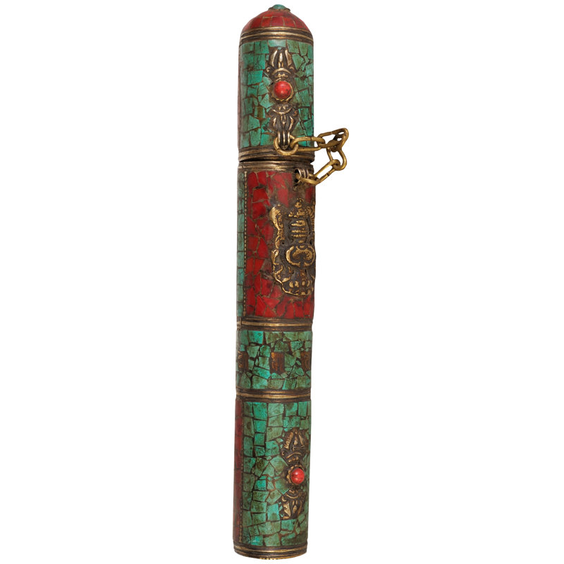 Porte-clés bouddhiste tibétain