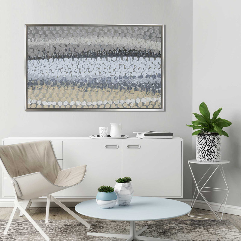 « modern harvest abstract ii », reproduction de peinture à l’acrylique sur toile, H 21,5 po x l 33,5 po x P 2 po