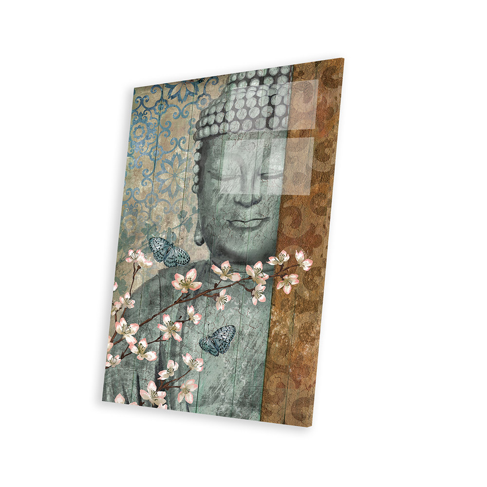 Bungalow Rose Buddha by Conrad Knutsen - Unframed Graphic Art | Wayfair