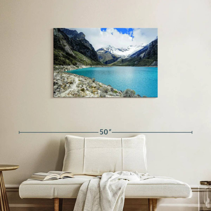 Lagon bleu d'Alvord Llanganuco, H 24 po x l 36 po