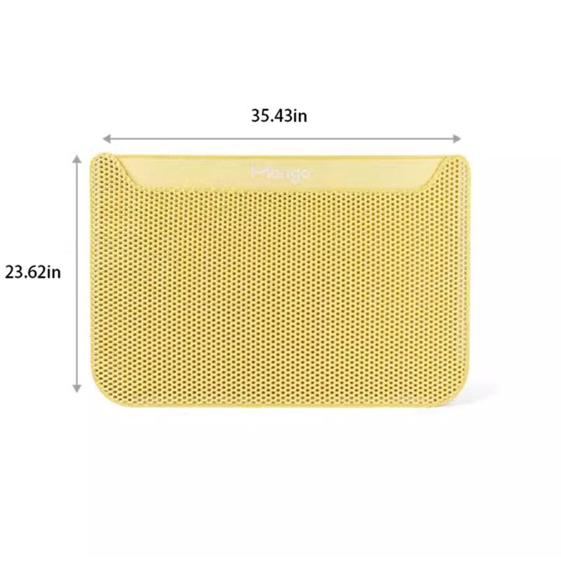 Tapis de fumier à double couche, H 0,11 po x l 35,43 po x P 23,62 po