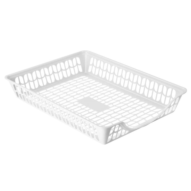 Rebrilliant Plastic Basket, White